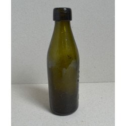 Sticlă de apa carbogazoasa embosată Forster Moore Ltd, Norwich cca 1880-1920