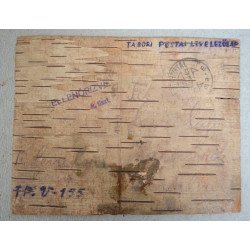 Carte poștală pe scoarță de...