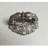 Maner de metal alb decorat cu capete de lei sec 19
