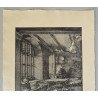 Albrecht Durer "Sfântul Ieronim" print/reproducere moderna pe hartie manuala cca 2010