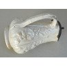 Cana de ceramica glazurata cu capac de cositor Anglia cca 1850