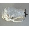Cana de ceramica glazurata cu capac de cositor Anglia cca 1850