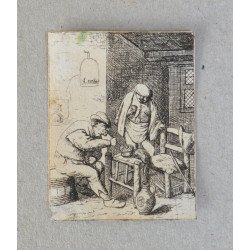Adriaen van Ostade "Scena...