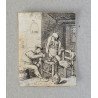 Adriaen van Ostade "Scena de taverna" gravura cca 1782-1803