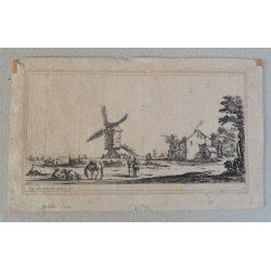 Stefano della Bella "Peisaj...