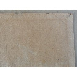 Stefano della Bella "Peisaj cu moara de vant" gravura 1643