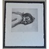 Lucien Freud "Barbat odihnindu-se" print 1991