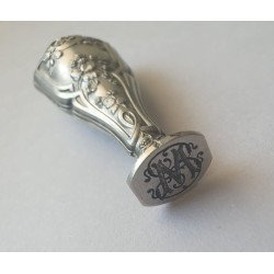 Silver seal, France, 19th century - Art Nouveau