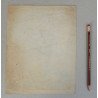 Abraham Bloemaert "Barbat cu toiag" gravura veche