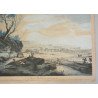 Philips Wouwerman "Le repos" gravura veche 1740