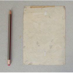 Heinrich Aldegrever "Autoportret" gravura veche 1537-1580