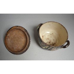 Supiera ceramica marmorata interbelica Fabrica de ceramica fratii Tompa Turda