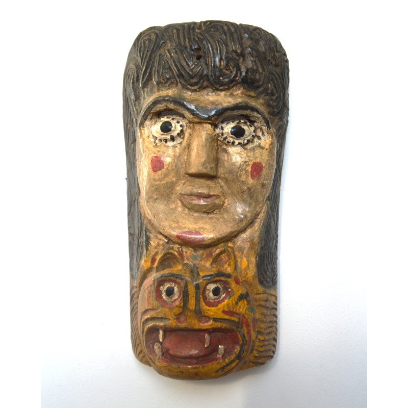 Mexican Guerrero folk art mask