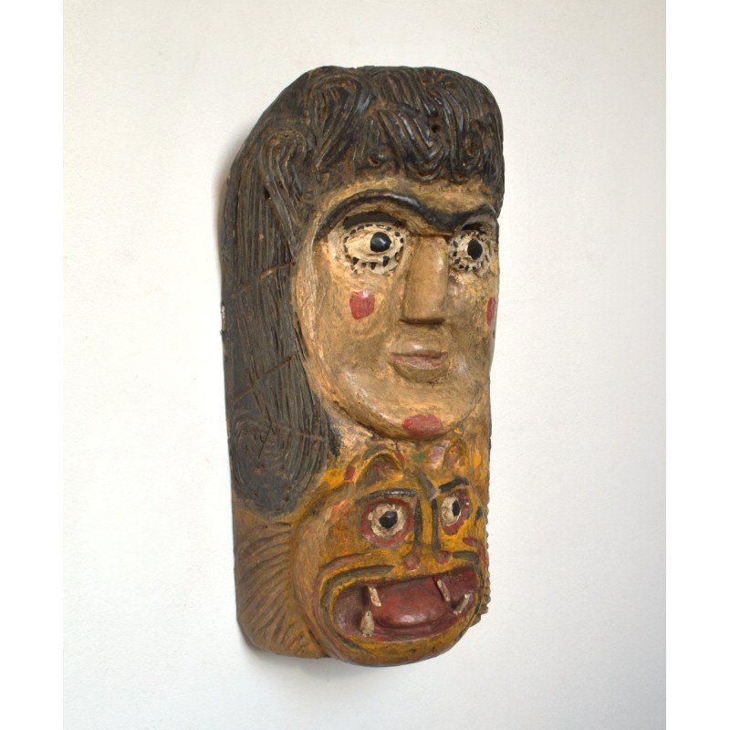 Mexican Guerrero folk art mask