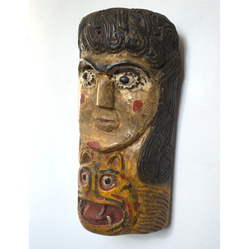 Mexican Guerrero folk art mask