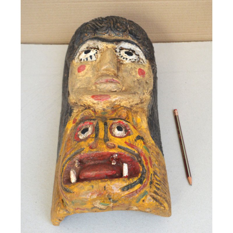 Mexican Guerrero folk art mask