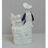 "Barbat si femeie in costume orientale" statueta de Staffordshire sec 19