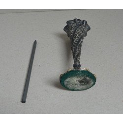Vas de metal cu picior cca 1880-1900