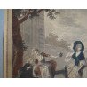 Sigmund Freudenberger "La Promenade du matin" gravura veche 1774