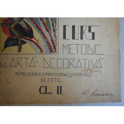 Constanta Lucasievici Basarab Spartali "Curs metodic de arta decorativa" 1935