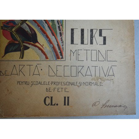 Constanta Lucasievici Basarab Spartali "Curs metodic de arta decorativa" 1935