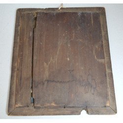 "Botezul Domnului" icoana pe sticla Scheii Brasovului a doua jumatate a sec al XIX-lea