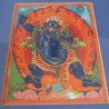 “Vajrapani”, Tibet / Sikkim (India), școala himalayană de pictură thangka, 1984