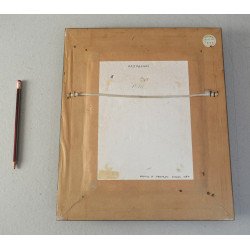 “Vajrapani”, Tibet / Sikkim (India), școala himalayană de pictură thangka, 1984