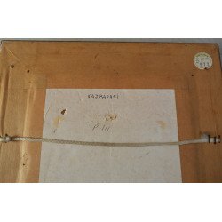 “Vajrapani”, Tibet / Sikkim (India), școala himalayană de pictură thangka, 1984