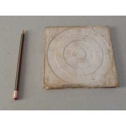 Placa ceramica Art Nouveau cca 1900