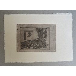 Gravura si placa sa de zinc anii 1970-1980