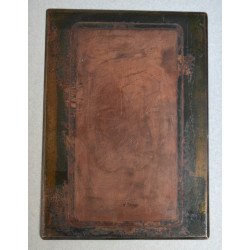 Gravura si placa sa de cupru anii 1970-1980