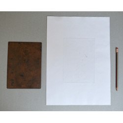 Gravura si placa sa de cupru anii 1970-1980