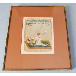 Miniatură indiană erotică...