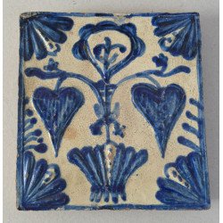 Transylvanian stove tile, 18th-19th century