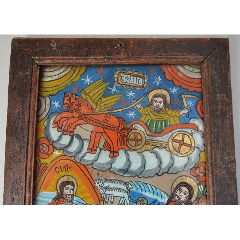 "The Prophet Elijah in the Chariot of Fire"...