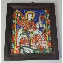 "Sfantul Gheorghe omorand...