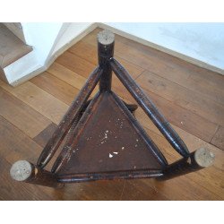 Scaun de stejar Arts & Crafts Anglia cca 1880-1900