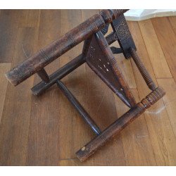 Scaun de stejar Arts & Crafts Anglia cca 1880-1900