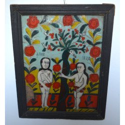 "Adam si Eva" icoana pe...