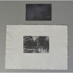 Gravura si placa sa de zinc...