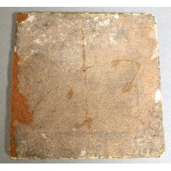 Placa de Delft cu biserica si columna secolul XVIII