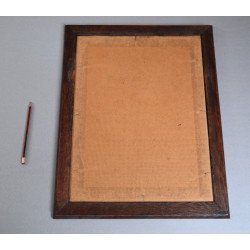 Sampler englezesc „Frailty of Man”, 1832