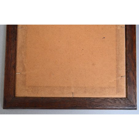 English sampler "Frailty of Man", 1832