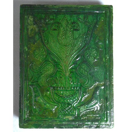 Transylvanian stove tile, 1890