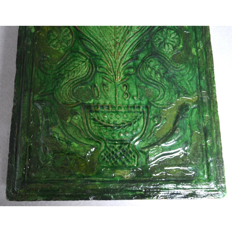 Transylvanian stove tile, 1890