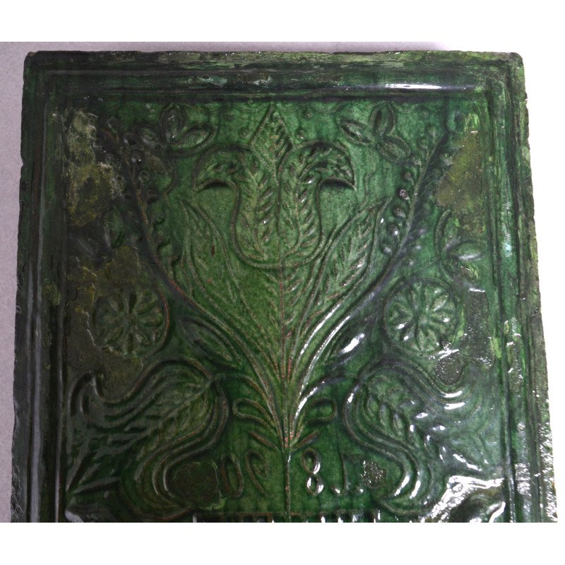 Transylvanian stove tile, 1890