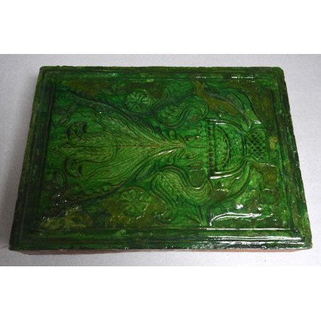 Transylvanian stove tile, 1890