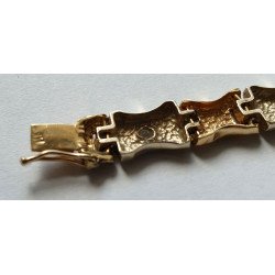 Bratara aur 14k cu diamante