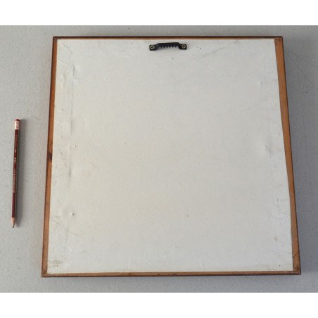 Ilie Boca "Jucatoare de tenis" tempera pe hartie 1977